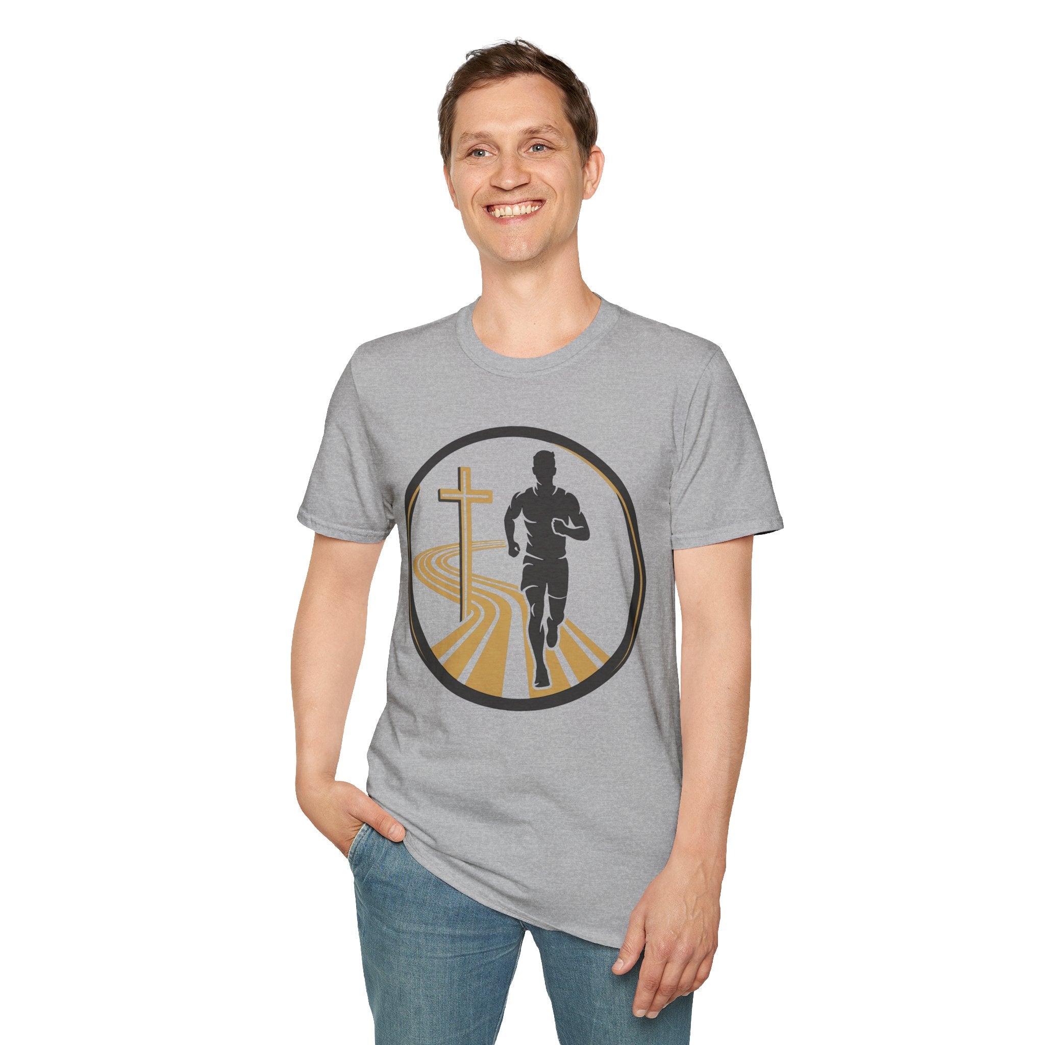 Guided Crossmark Christian Runner T-Shirt