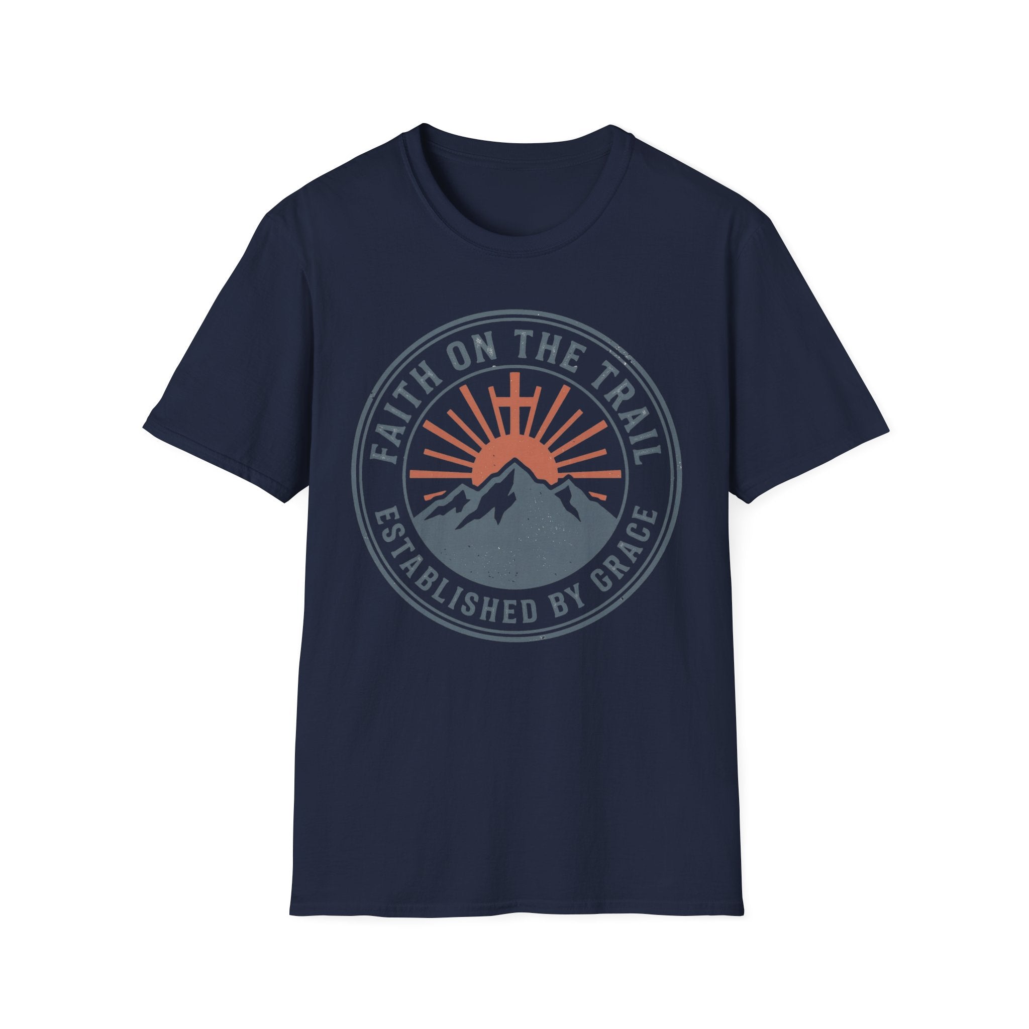 Faith on the Trail Christian Runner T-Shirt