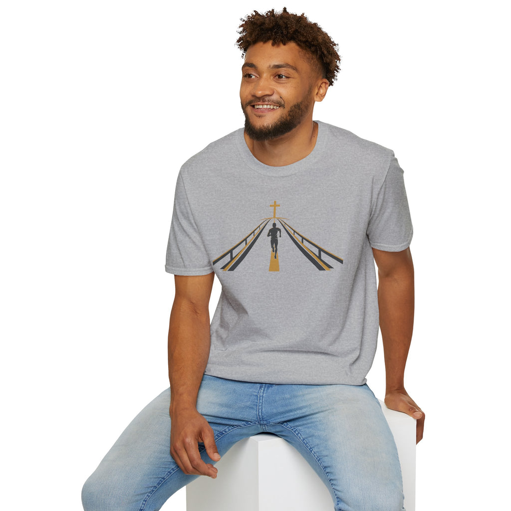 Bridge Of Faith Christian Runner T-Shirt