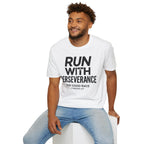 Run With Perseverance Christian Runner T-Shirt
