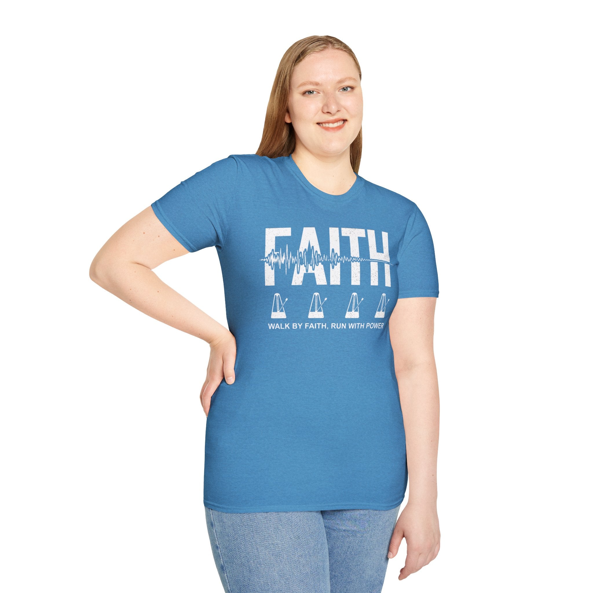 Beat of Faith Christian Runner T-Shirt