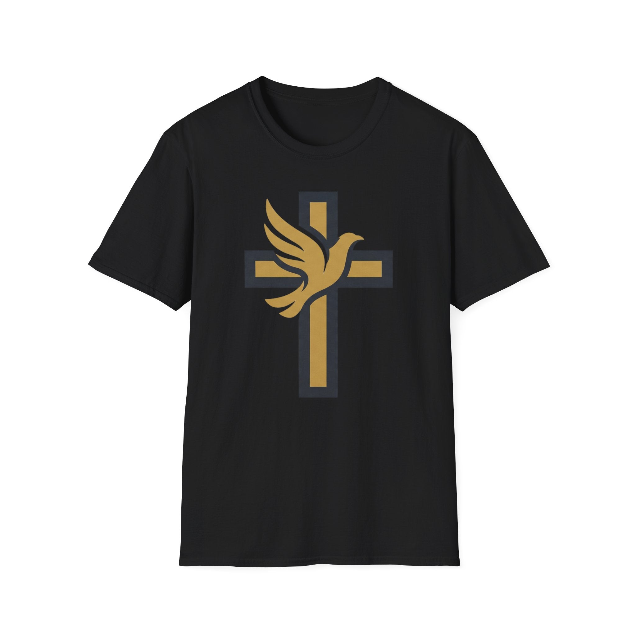 Cross & Dove Christian Runner T-Shirt