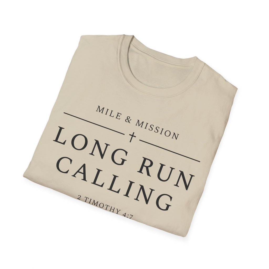 Long Run Calling Christian Runner T-Shirt