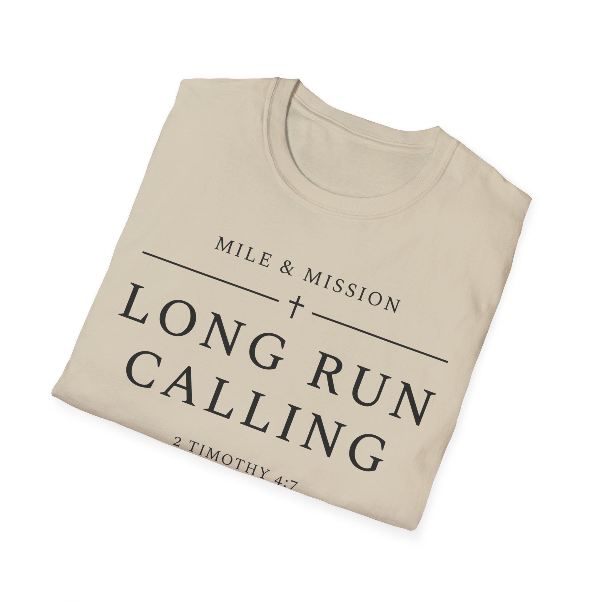 Long Run Calling Christian Runner T-Shirt