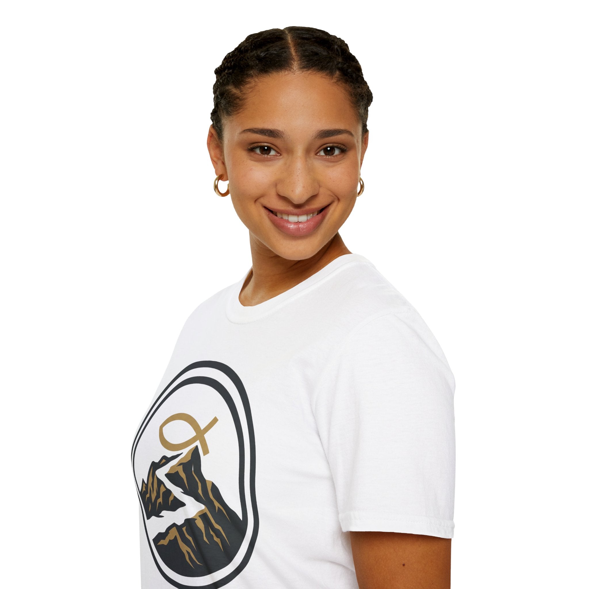 Trail Endurance Mountain Ichthys Christian Runner T-Shirt
