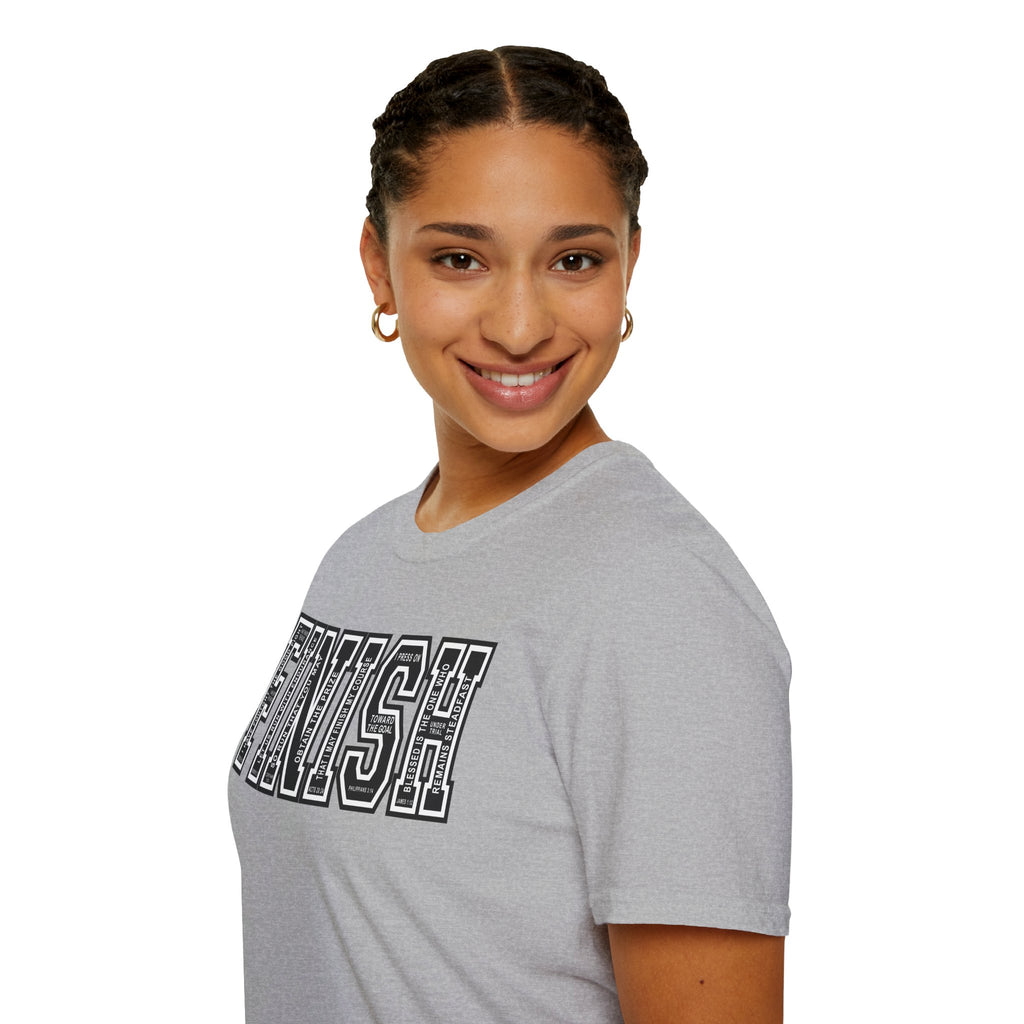FINISH Running Christian Runner T-Shirt (Black)