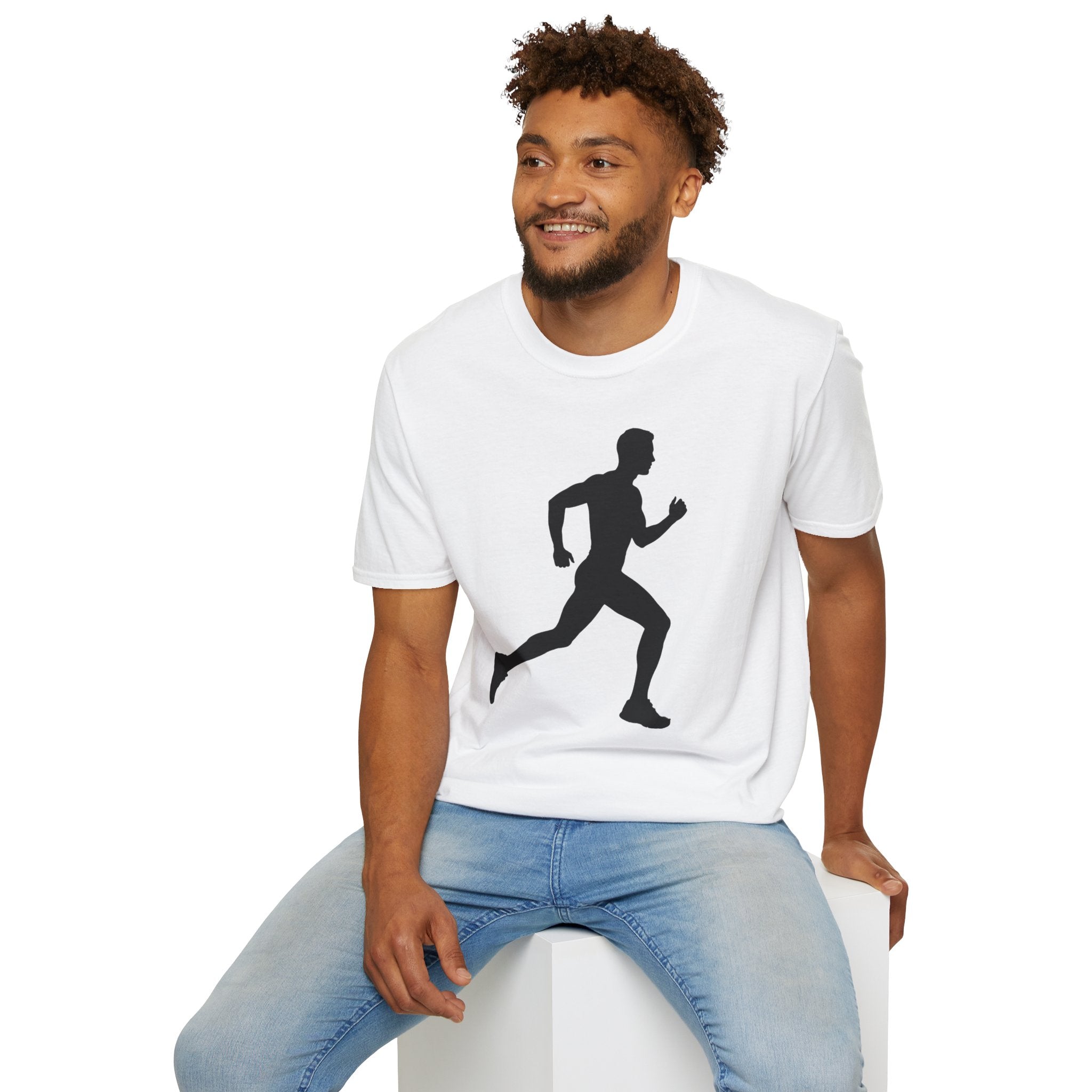 Just Run, Man Christian Runner T-Shirt