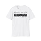 Mission Endure Christian Runner T-Shirt