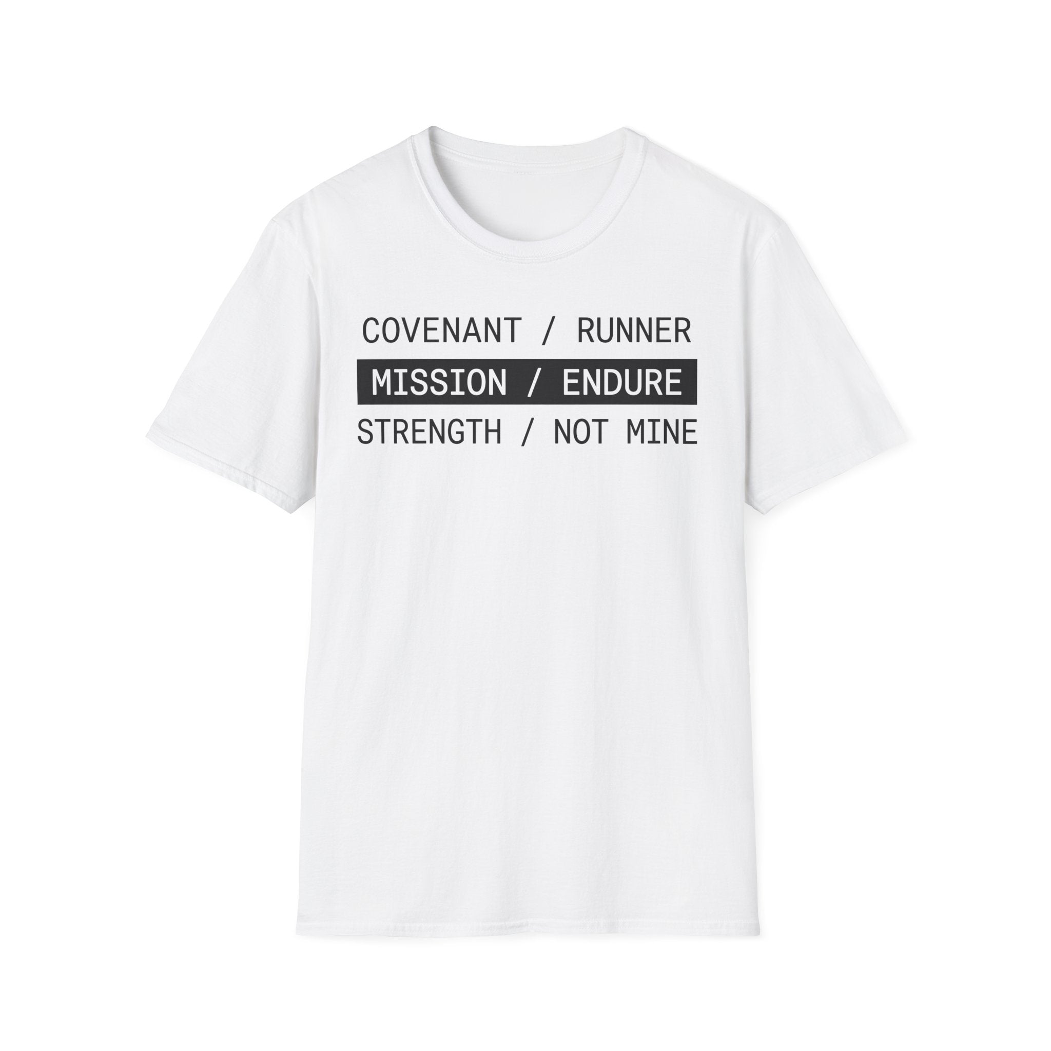 Mission Endure Christian Runner T-Shirt