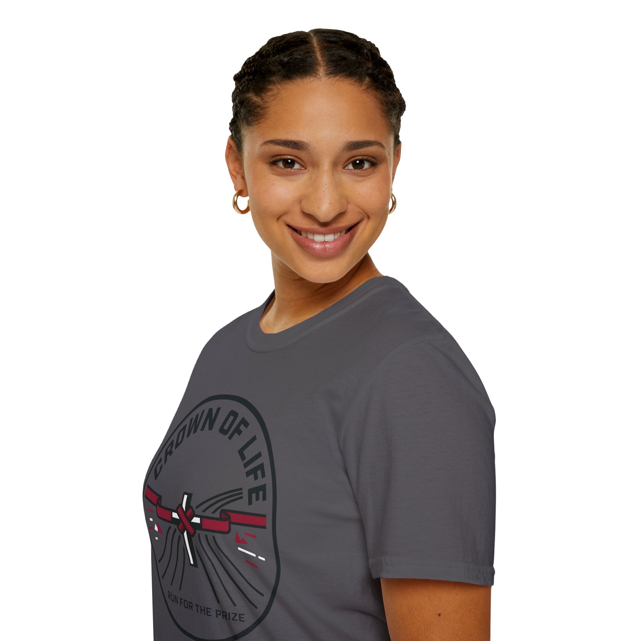 Crown of Life Christian Runner T-Shirt