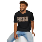 FINISH Christian Runner T-Shirt (Brown)