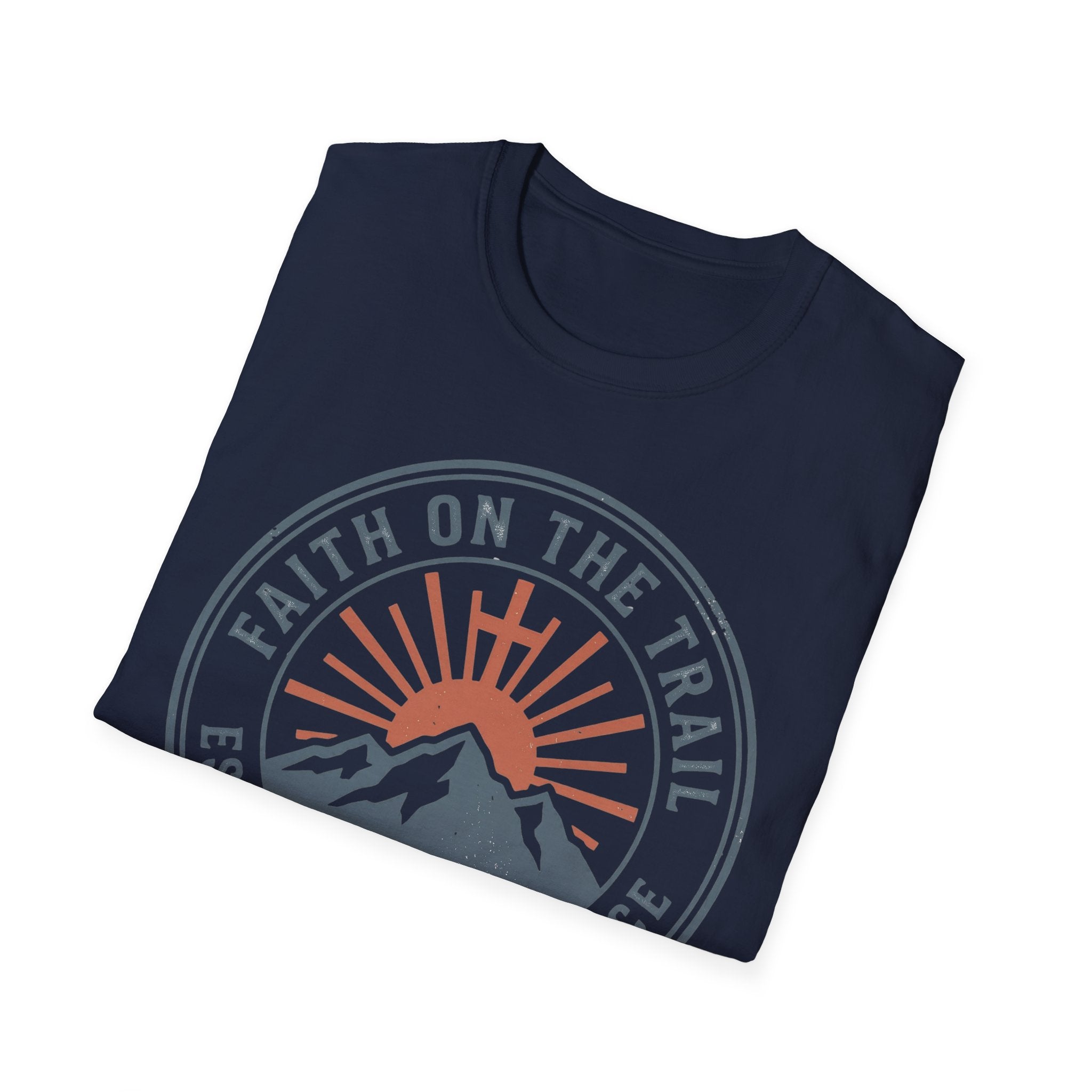Faith on the Trail Christian Runner T-Shirt