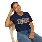 FINISH Christian Runner T-Shirt (Brown)