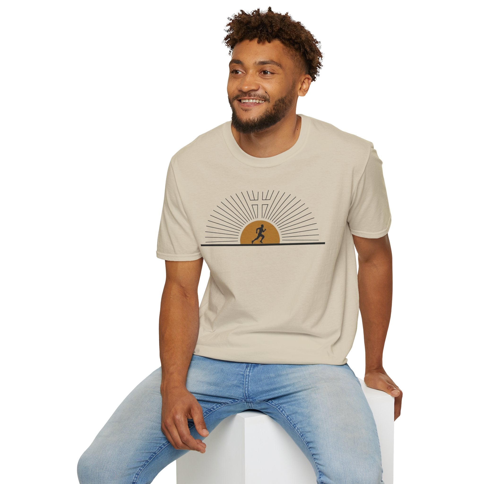 Morning Sun Christian Runner T-Shirt