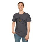 With Me Every Stride Christian Runner T-Shirt