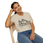 With Me Every Stride Christian Runner T-Shirt