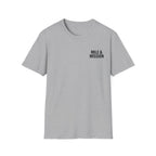 Mile & Mission - Run with Discipline Christian Runner T-Shirt