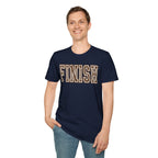 FINISH Christian Runner T-Shirt (Brown)