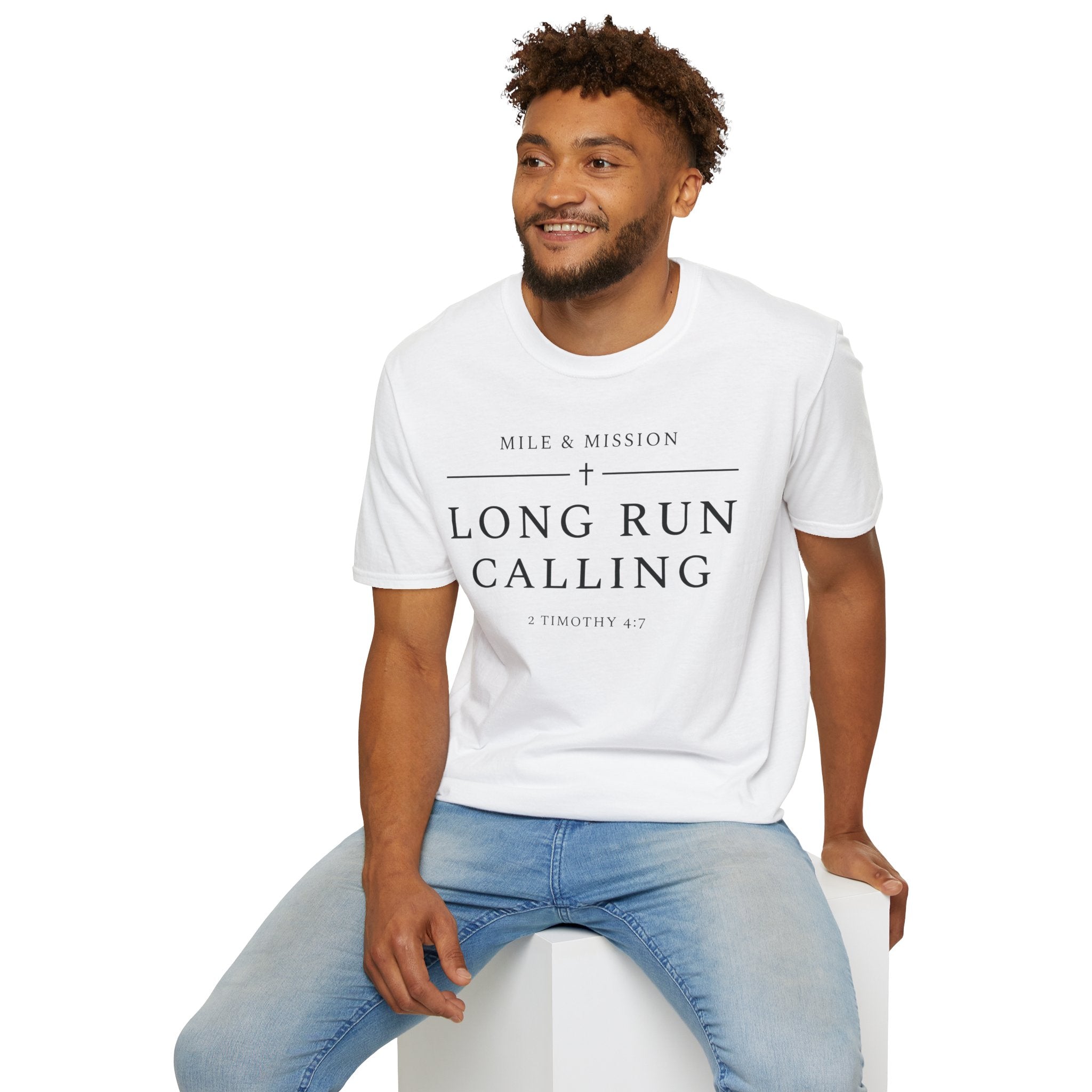 Long Run Calling Christian Runner T-Shirt