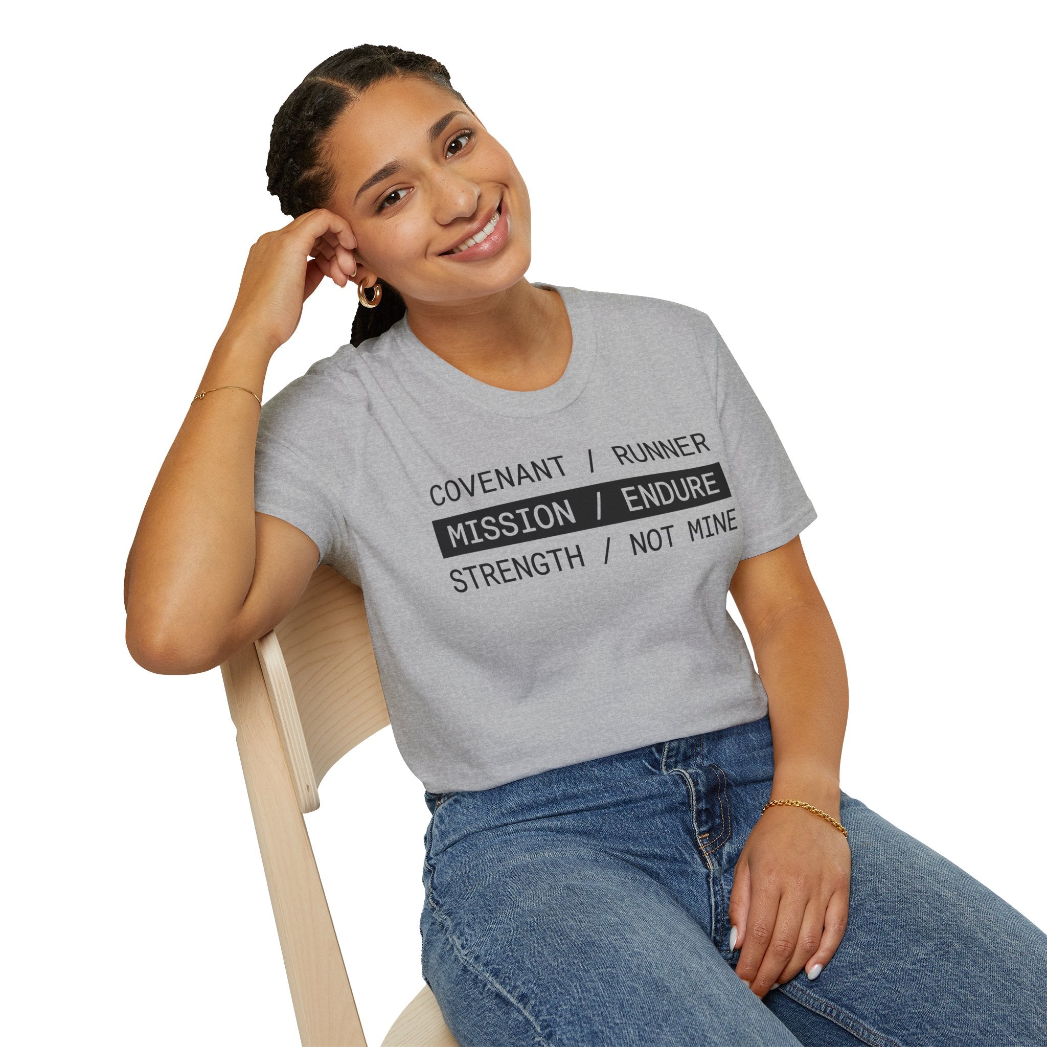 Mission Endure Christian Runner T-Shirt