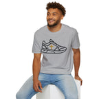 With Me Every Stride Christian Runner T-Shirt