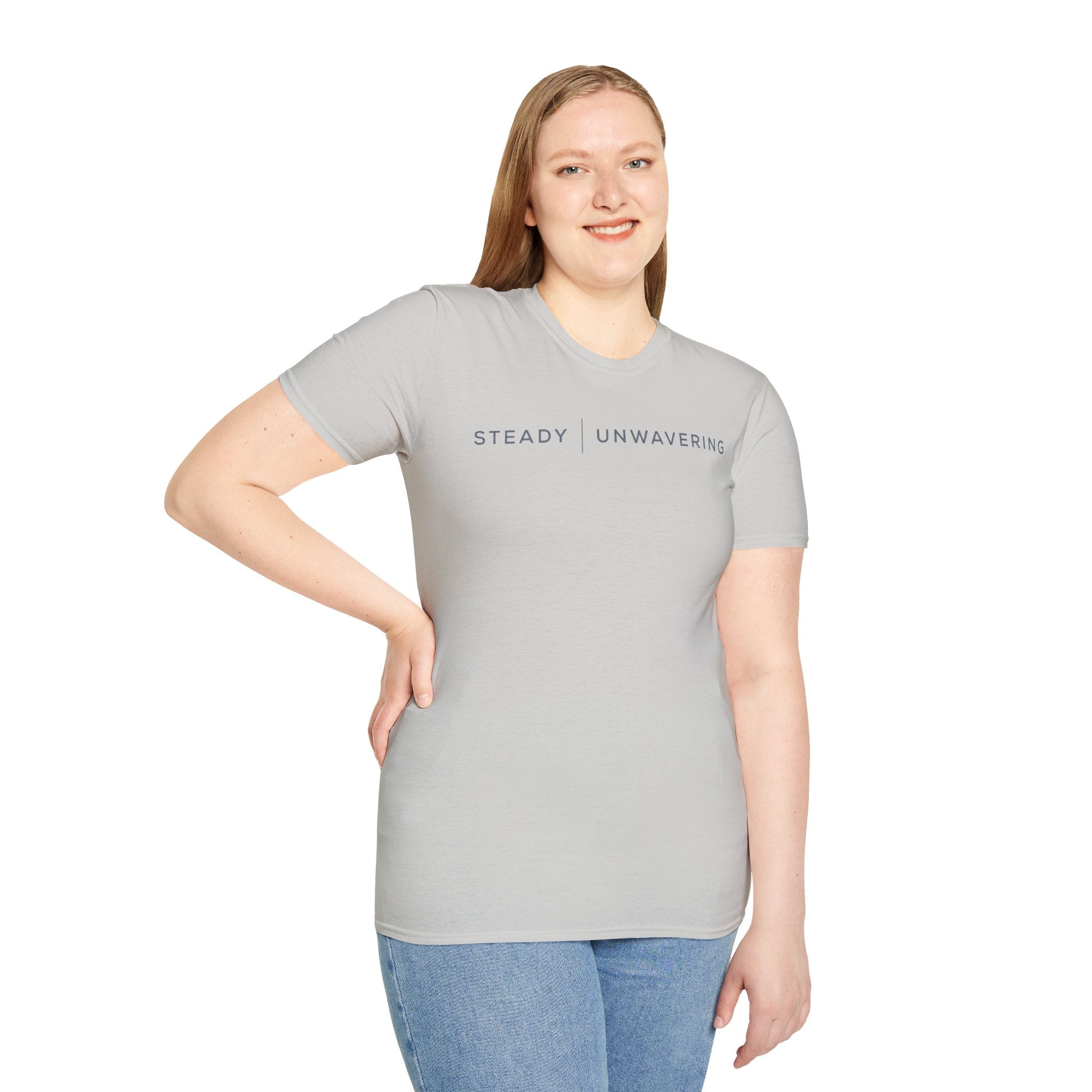Steady Unwavering Christian Runner T-Shirt