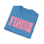 FINISH Christian Runner T-Shirt (Pink)
