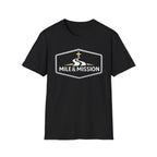 Mile & Mission Logo Christian Runner T-Shirt