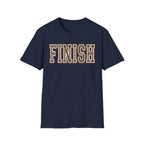 FINISH Christian Runner T-Shirt (Brown)