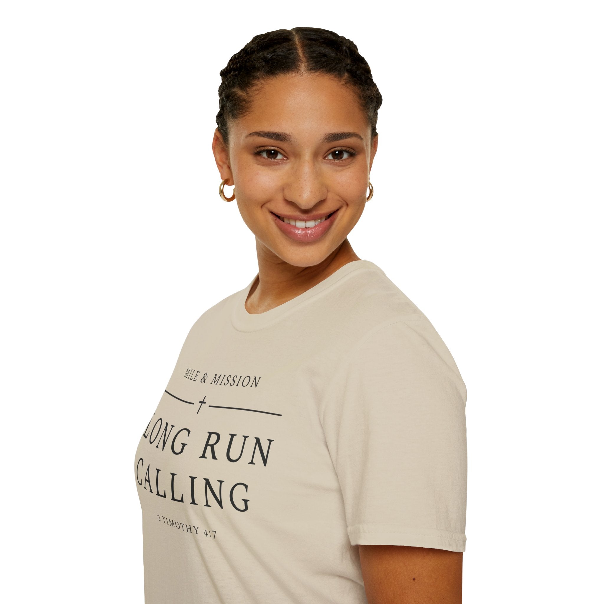 Long Run Calling Christian Runner T-Shirt
