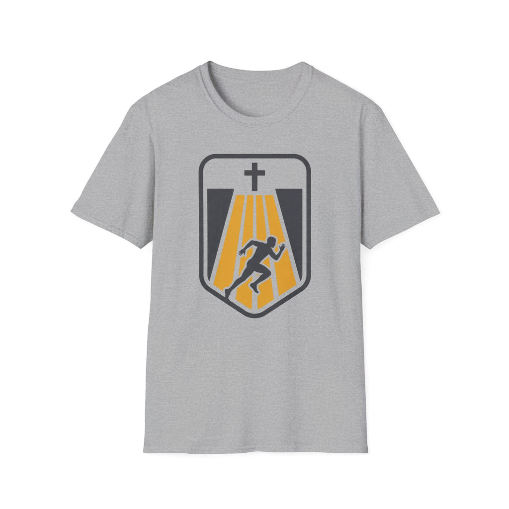 Faithful Start Christian Runner T-Shirt (Male)