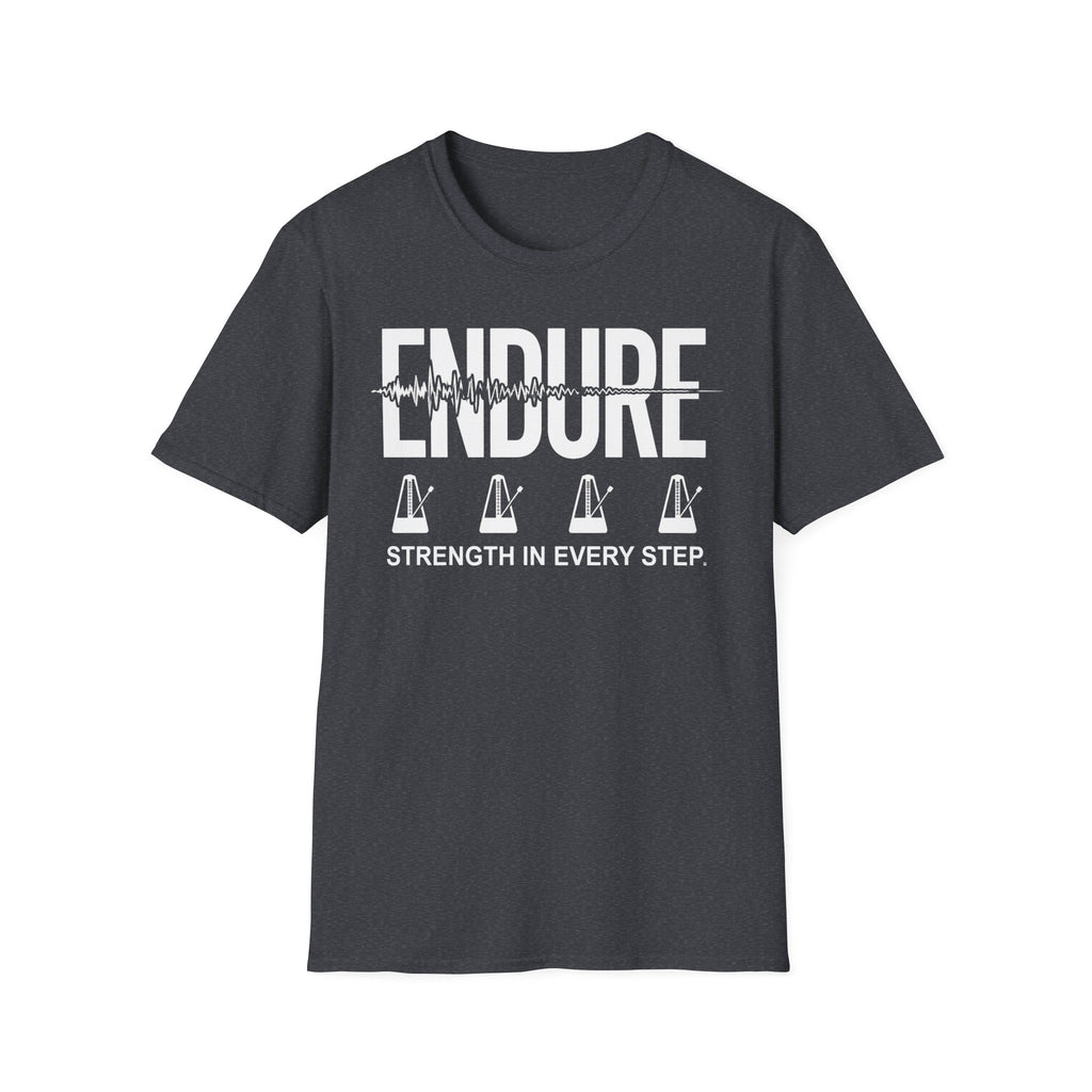 Endure: Strength in Every Step Christian Runner T-Shirt