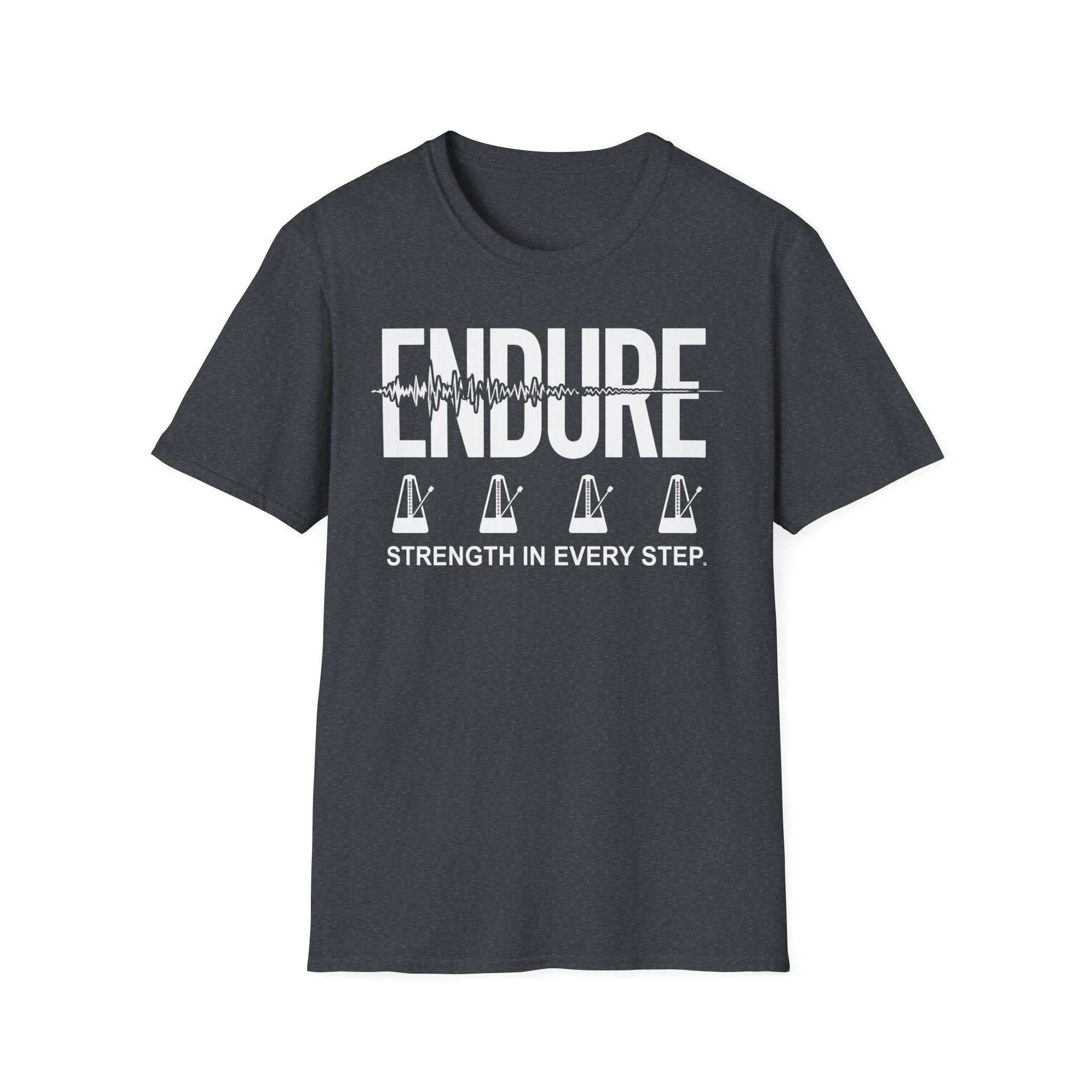 Endure: Strength in Every Step Christian Runner T-Shirt