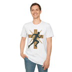 Cross Running Man Christian Runner T-Shirt
