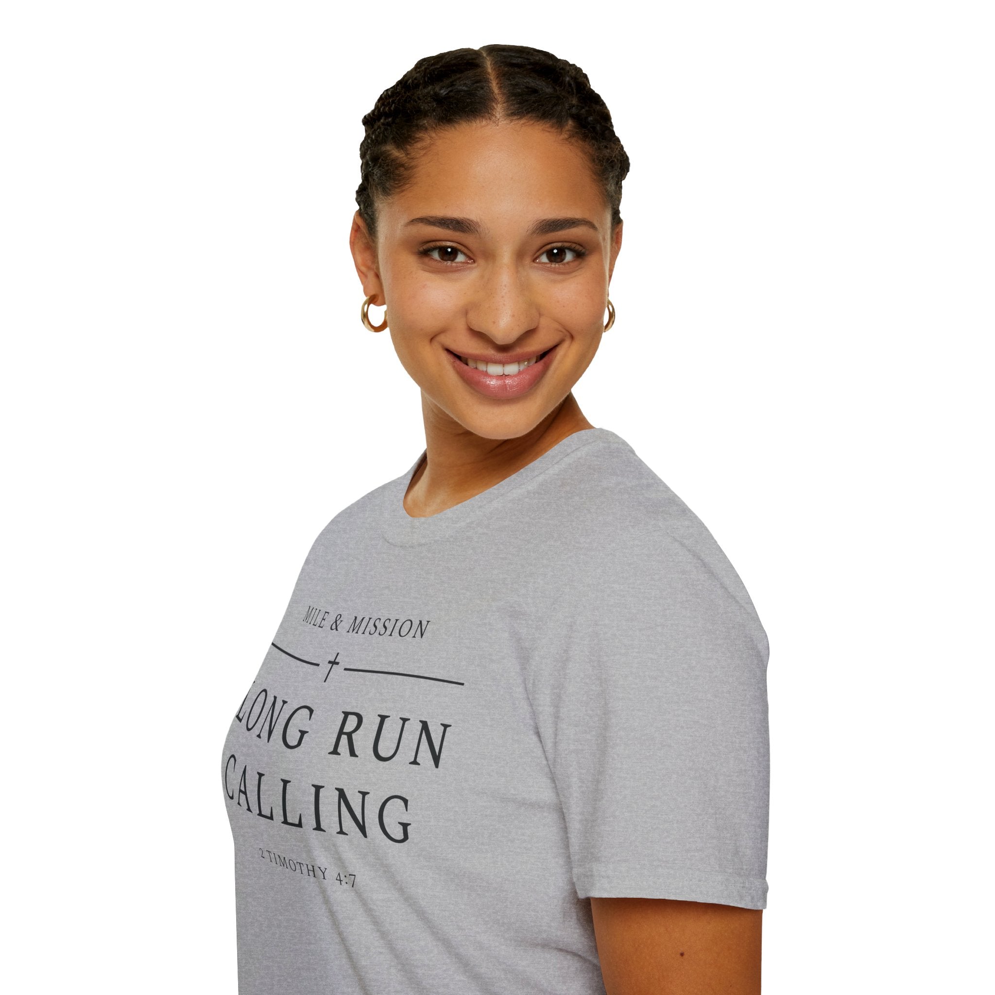 Long Run Calling Christian Runner T-Shirt