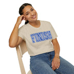 FINISH Christian Runner T-Shirt (Cobalt Blue)