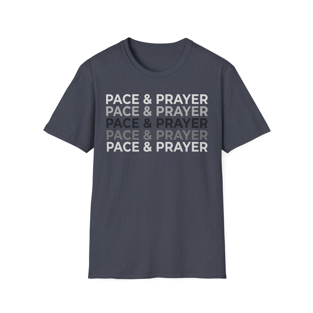 Pace & Prayer Christian Runner T-Shirt