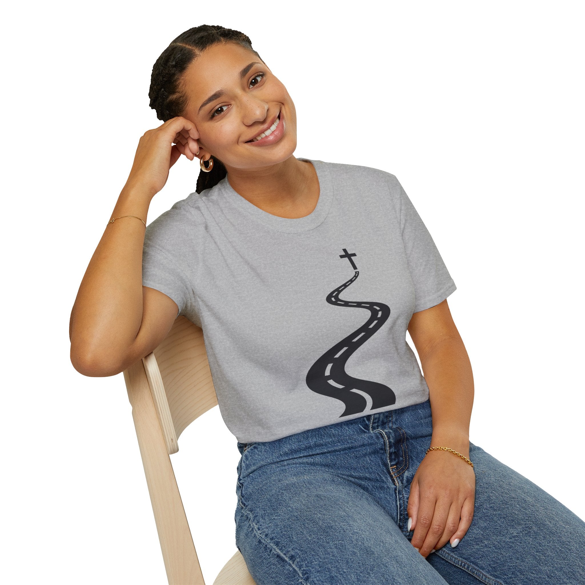 Road To Christ Christian Runner T-Shirt