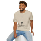 Morning Star - Solitary But Never Alone Christian Runner T-Shirt (Male)