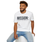 Mission: Finish Faithfully Christian Runner T-Shirt