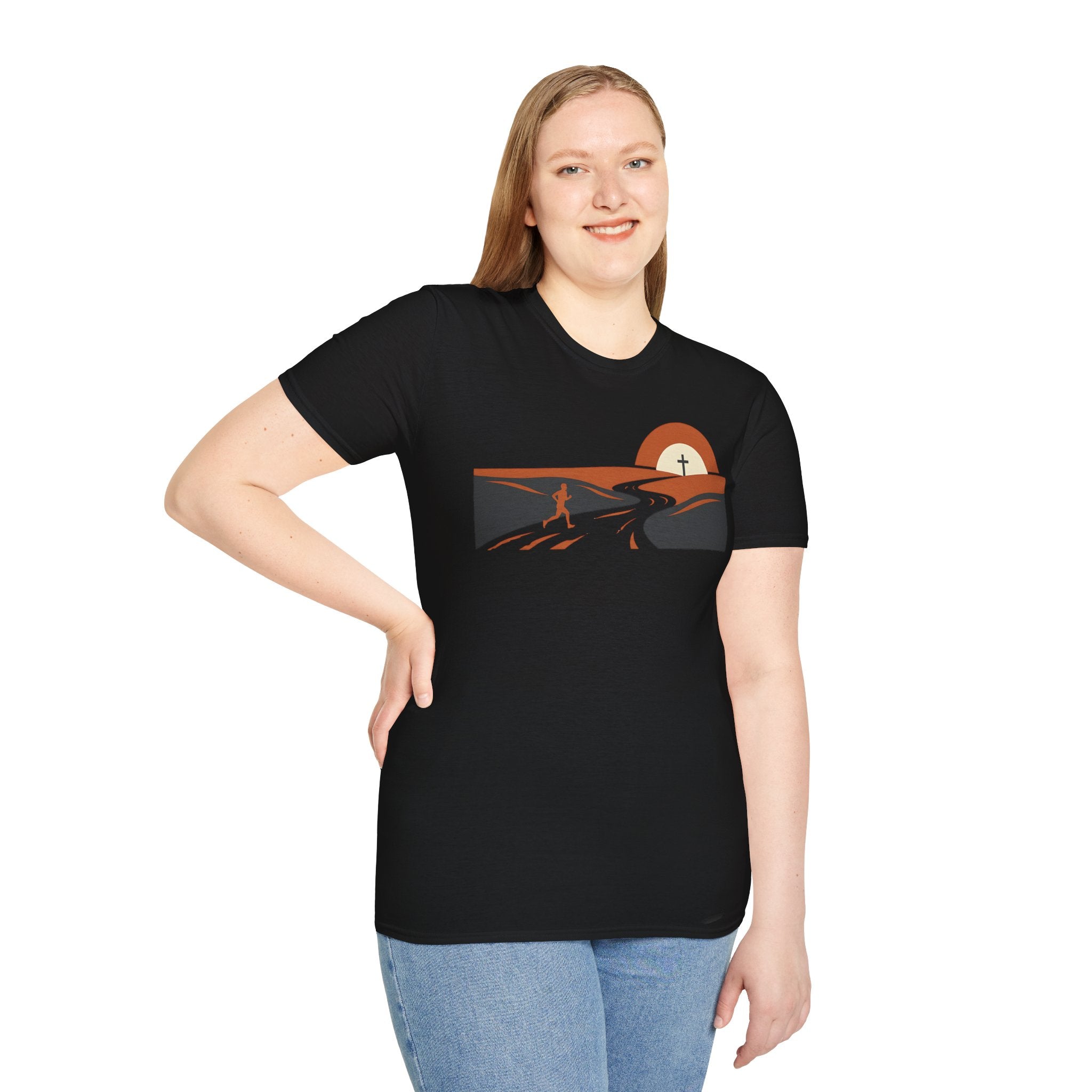 Cross Horizon Christian Runner T-Shirt
