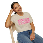FINISH Christian Runner T-Shirt (Pink)