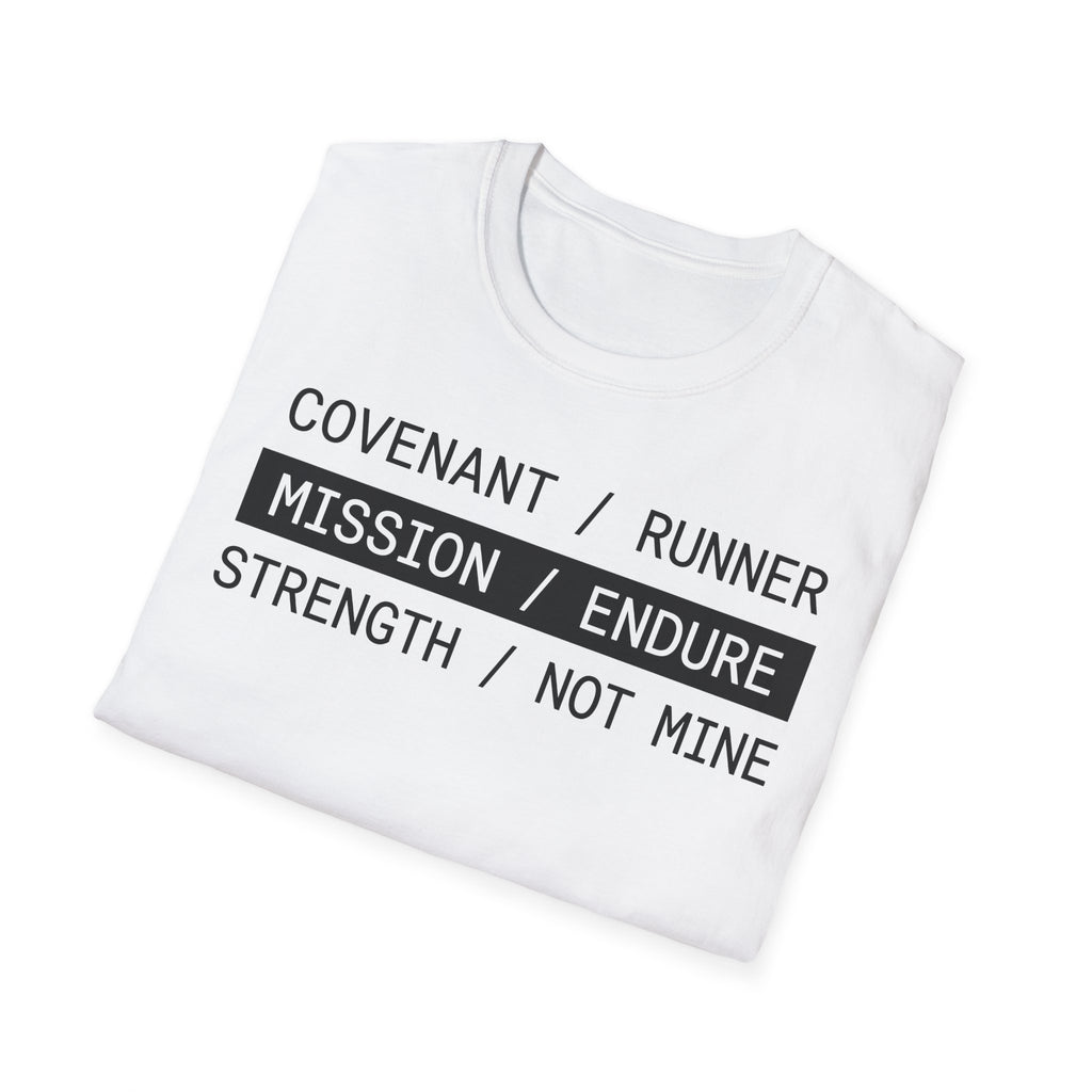Mission Endure Christian Runner T-Shirt