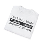Mission Endure Christian Runner T-Shirt