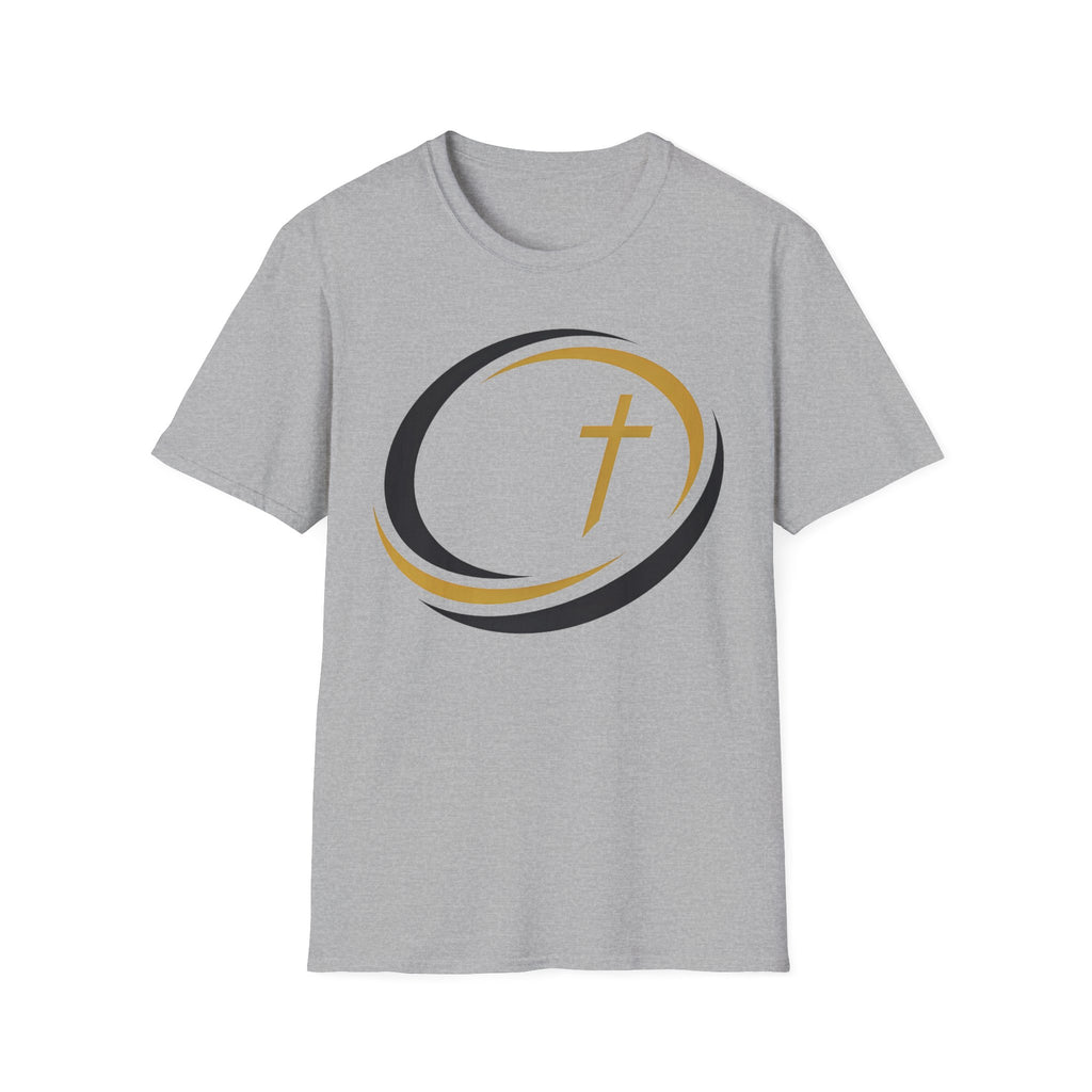 Halo Track Cross Christian Runner T-Shirt
