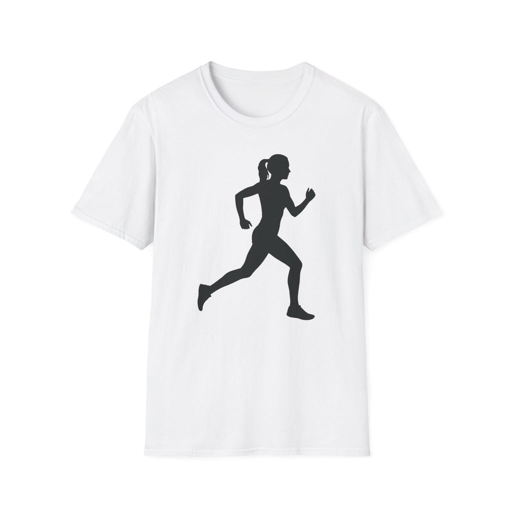 Just Run, Girl Christian Runner T-Shirt
