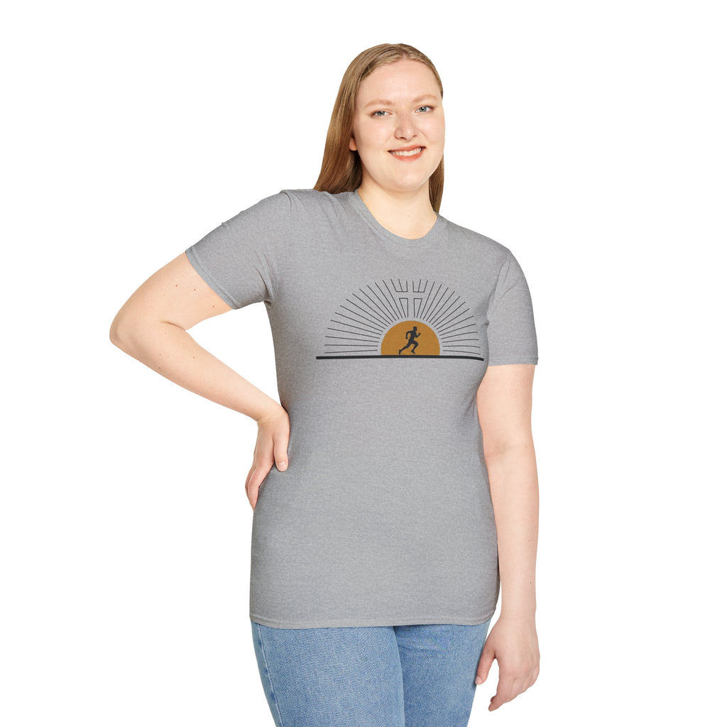 Morning Sun Christian Runner T-Shirt