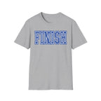 FINISH Christian Runner T-Shirt (Cobalt Blue)