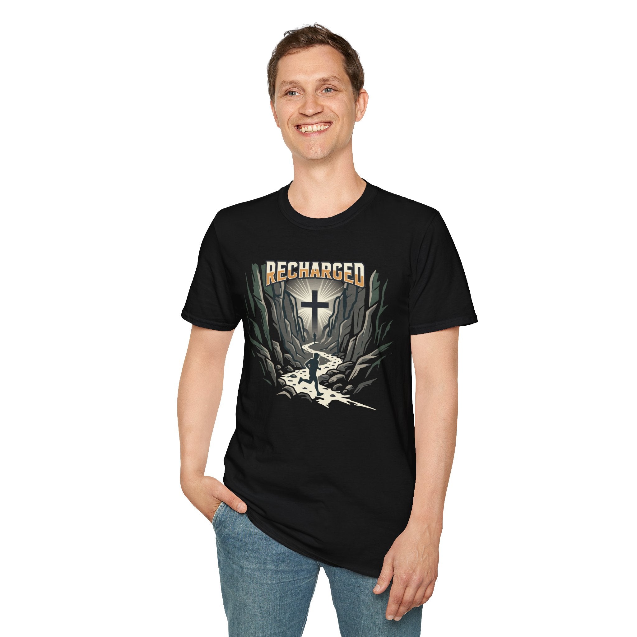 Recharged Christian Runner T-Shirt