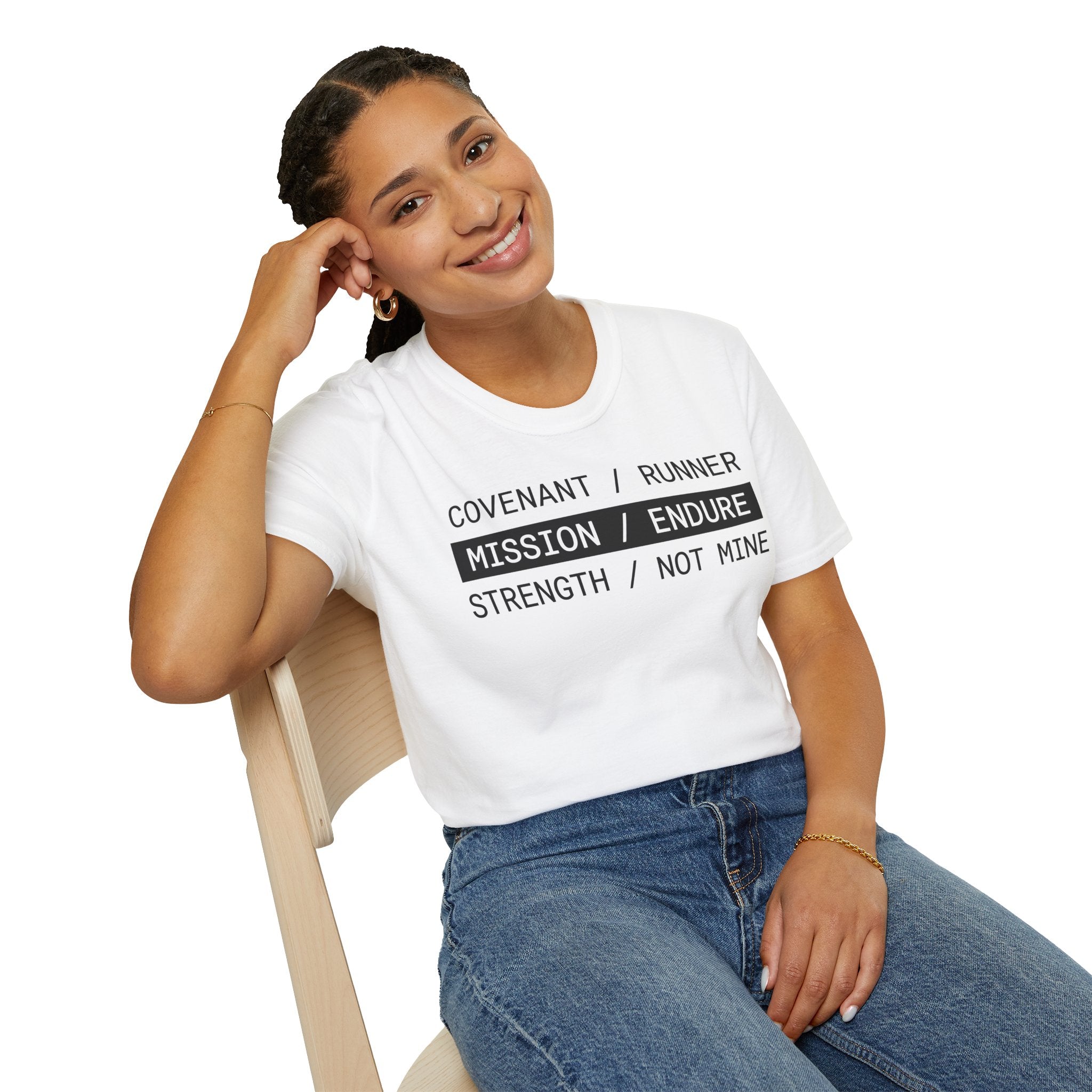 Mission Endure Christian Runner T-Shirt
